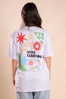 T-SHIRT IVETE CLAREOU – BRANCA