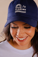 BONÉ DAD HAT IVETE CLAREOU - AZUL