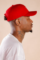 BONÉ DAD HAT SAMBA DE MAINHA - VERMELHO